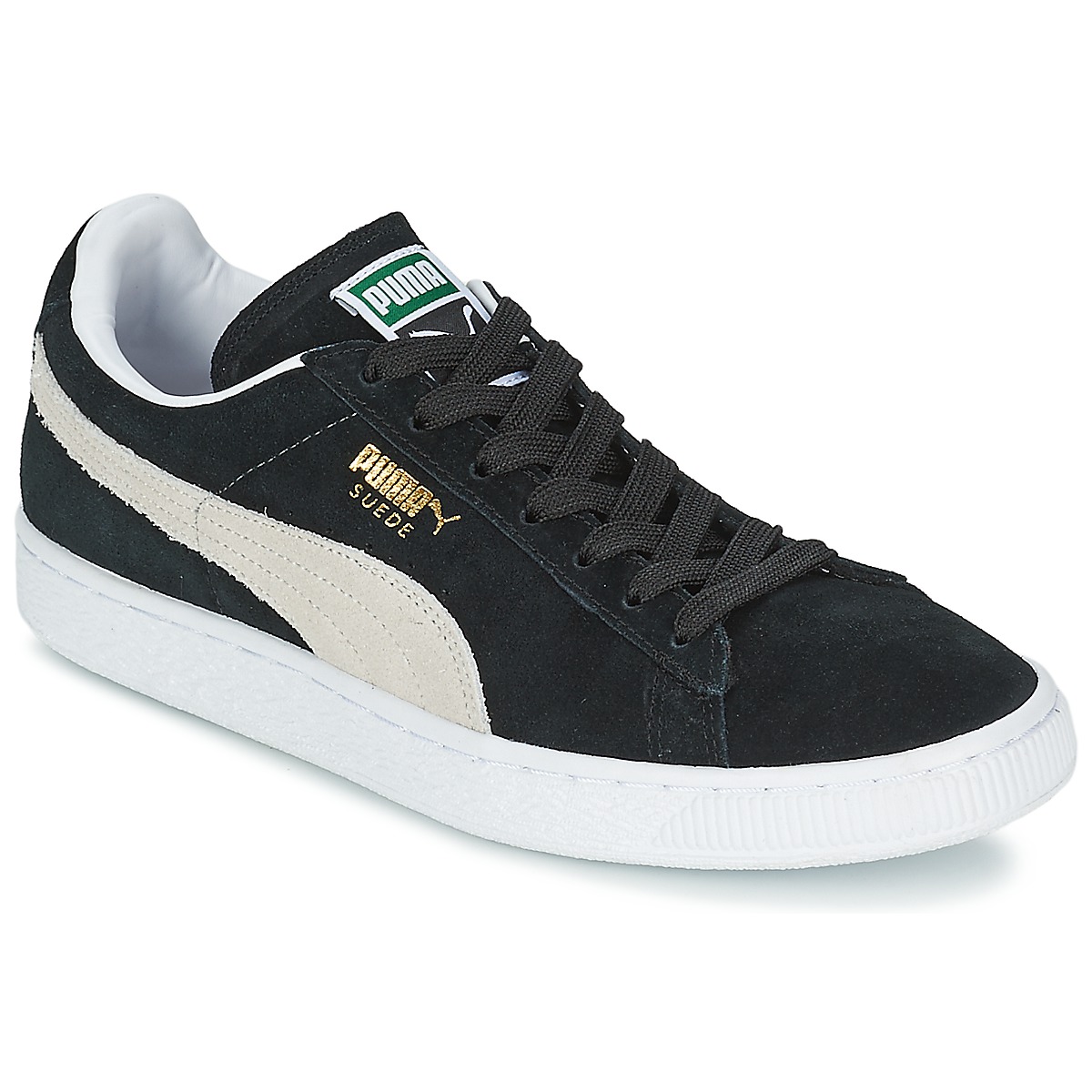 Topánky Nízke tenisky Puma SUEDE CLASSIC Čierna / Biela