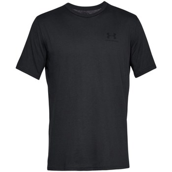 Oblečenie Muž Tričká s krátkym rukávom Under Armour Sportstyle Left Chest Čierna