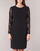Oblečenie Žena Krátke šaty Lauren Ralph Lauren LACE PANEL JERSEY DRESS Čierna