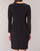 Oblečenie Žena Krátke šaty Lauren Ralph Lauren SEQUINED YOKE JERSEY DRESS Čierna