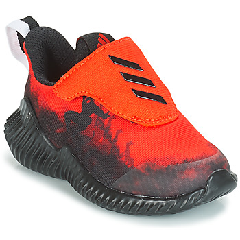 Topánky Chlapec Bežecká a trailová obuv adidas Performance FORTARUN SPIDER-MAN Červená / Čierna