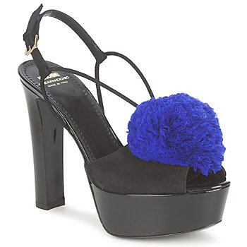 Topánky Žena Sandále Moschino Cheap & CHIC CA1608 Čierno-modrá / Small