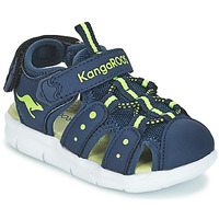 Topánky Chlapec Športové sandále Kangaroos K-MINI Námornícka modrá / Žltá