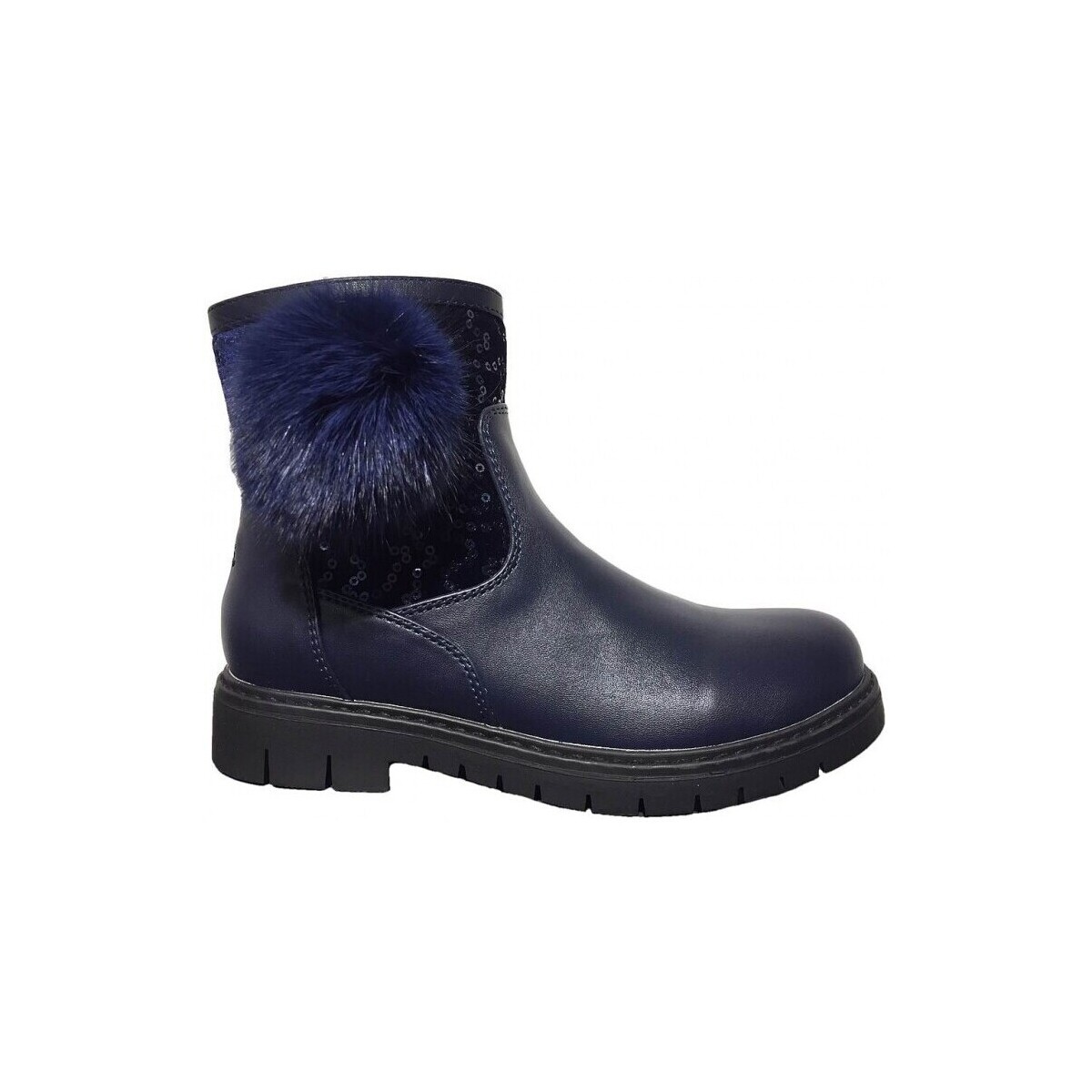 Topánky Čižmy Lulu 22460-20 Námornícka modrá