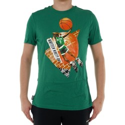 Oblečenie Muž Tričká s krátkym rukávom Reebok Sport Classic Basketball Pump 1 Tshirt Zelená
