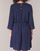 Oblečenie Žena Krátke šaty Vila VIROSSIE Námornícka modrá