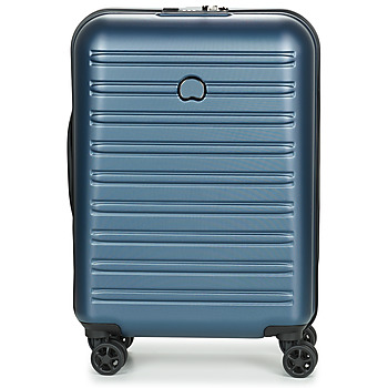 Tašky Pevné cestovné kufre Delsey SEGUR 2.0 CAB SL 4DR 55CM Modrá