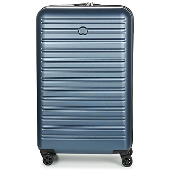 Tašky Pevné cestovné kufre Delsey SEGUR 4DR 78CM Modrá