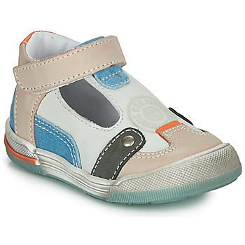 Topánky Chlapec Sandále GBB PERCEVAL Biela / Béžová / Modrá