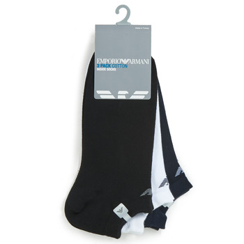 Spodná bielizeň Muž Ponožky Emporio Armani CC134-PACK DE 3 Biela / Čierna / Námornícka modrá