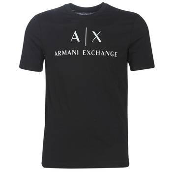 Oblečenie Muž Tričká s krátkym rukávom Armani Exchange 8NZTCJ-Z8H4Z-1200 Čierna