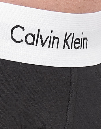 Calvin Klein Jeans COTTON STRECH HIP BREIF X 3 Čierna / Biela / Šedá / Frkaná