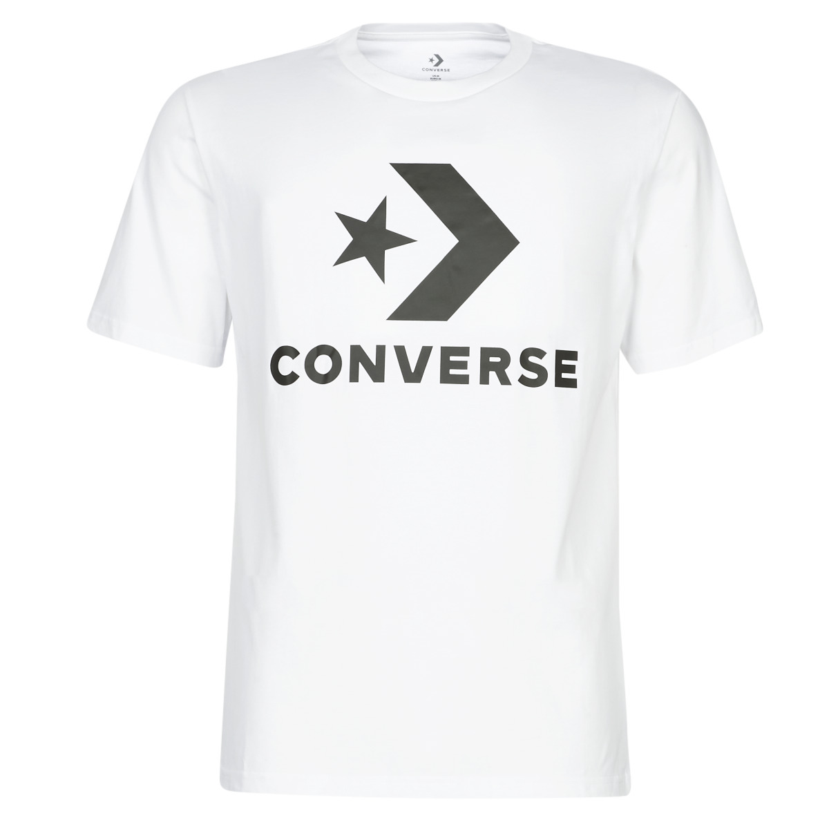 Oblečenie Muž Tričká s krátkym rukávom Converse STAR CHEVRON Biela