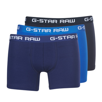 Spodná bielizeň Muž Boxerky G-Star Raw CLASSIC TRUNK CLR 3 PACK Čierna / Námornícka modrá / Modrá