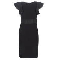 Oblečenie Žena Krátke šaty Lauren Ralph Lauren JERSEY SLEEVELESS COCKTAIL DRESS Čierna