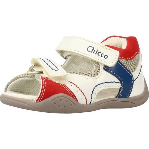 Topánky Chlapec Sandále Chicco GIM Biela