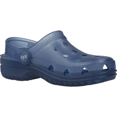 Topánky Chlapec Žabky IGOR S10226 Modrá