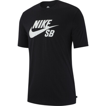 Oblečenie Muž Tričká a polokošele Nike M nk sb dry tee dfct logo Čierna