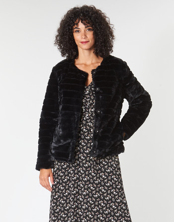 Oblečenie Žena Kabáty Lauren Ralph Lauren FAUX CHUBBY Čierna