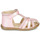 Topánky Dievča Sandále GBB AGRIPINE Ružová