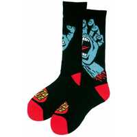 Spodná bielizeň Muž Ponožky Santa Cruz Screaming hand sock Čierna