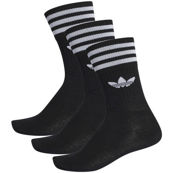 Spodná bielizeň Muž Ponožky adidas Originals Solid crew sock Čierna