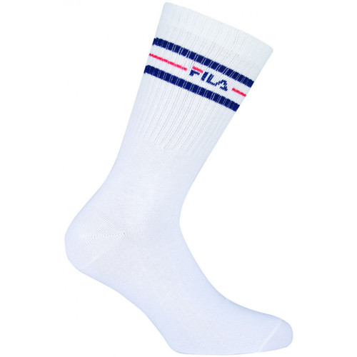 Spodná bielizeň Muž Ponožky Fila Normal socks manfila3 pairs per pack Biela