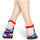Spodná bielizeň Muž Ponožky Happy socks Diamond dot low sock Viacfarebná