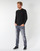 Oblečenie Muž Tričká s dlhým rukávom Lacoste TH6712 Čierna