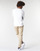 Oblečenie Muž Tričká s dlhým rukávom Lacoste TH6712 Biela