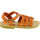 Topánky Muž Sandále Attica Sandals PERSEPHONE CALF ORANGE Oranžová