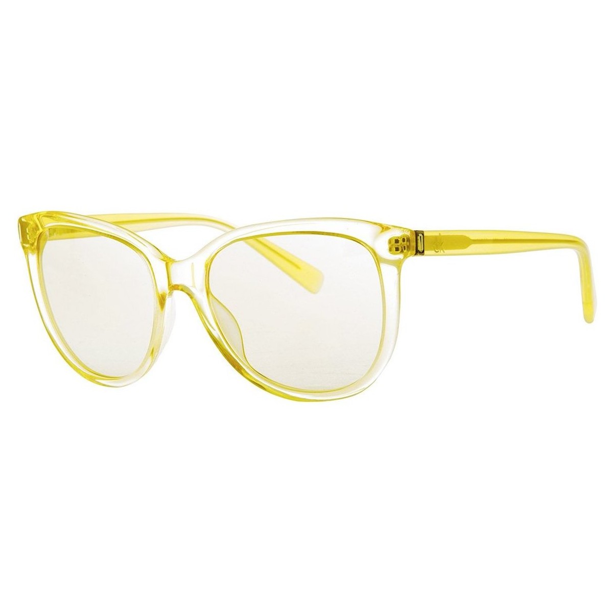 Hodinky & Bižutéria Muž Slnečné okuliare Calvin Klein Jeans CK4185S-250 Žltá