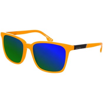 Hodinky & Bižutéria Muž Slnečné okuliare Diesel Sunglasses DL0122-42X Oranžová