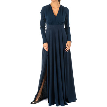 Oblečenie Žena Šaty La Martina KWD005-07017 Modrá