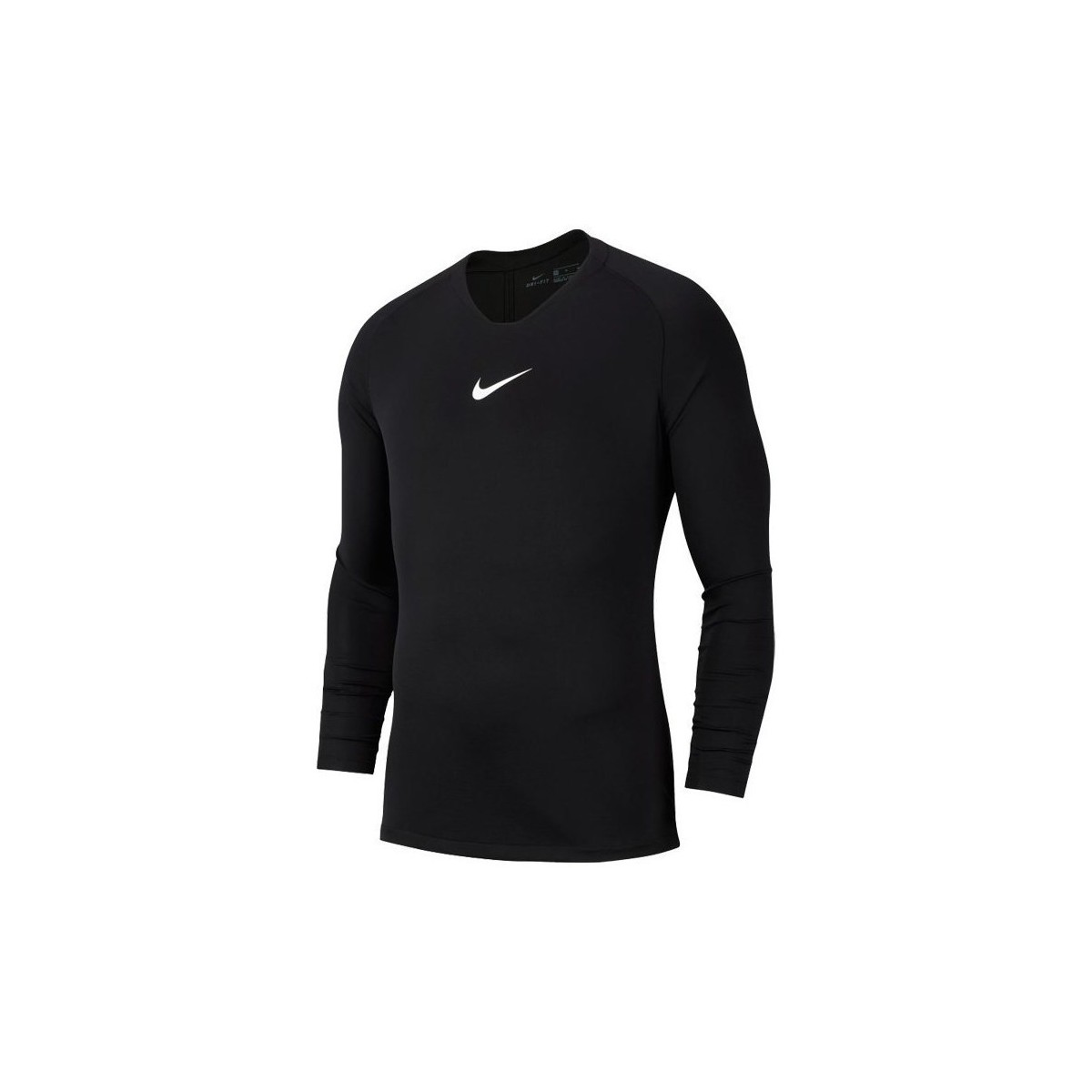 Oblečenie Muž Tričká s krátkym rukávom Nike Dry Park First Layer Čierna, Biela