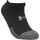Spodná bielizeň Športové ponožky Under Armour HeatGear No Show Socks 3-Pack Čierna