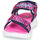 Topánky Dievča Športové sandále Skechers HEART LIGHTS Ružová / Čierna