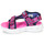 Topánky Dievča Športové sandále Skechers HEART LIGHTS Ružová / Čierna