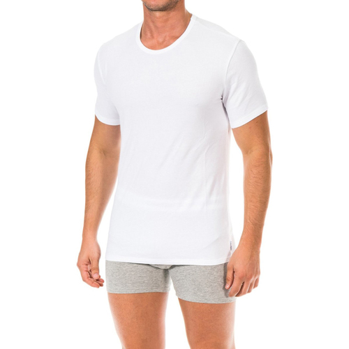 Oblečenie Muž Tričká s krátkym rukávom Calvin Klein Jeans NB1088A-100 Biela
