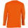 Oblečenie Muž Tričká s dlhým rukávom Sols MONARCH COLORS MEN Oranžová
