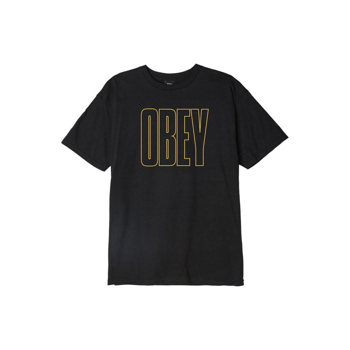 Oblečenie Muž Tričká a polokošele Obey worldwide line Čierna