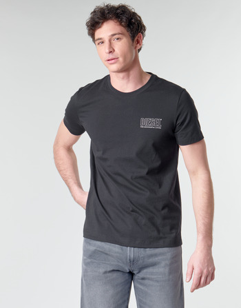 Oblečenie Muž Tričká s krátkym rukávom Diesel UMLT-JAKE Čierna
