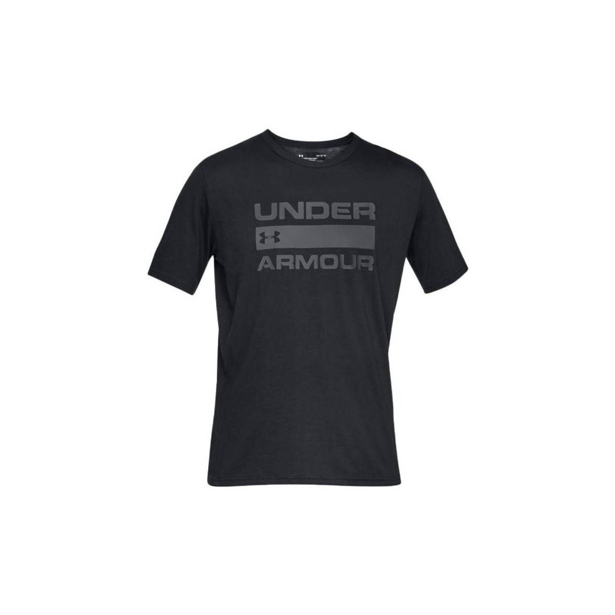 Oblečenie Muž Tričká s krátkym rukávom Under Armour Team Issue Wordmark Čierna