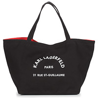 Tašky Žena Veľké nákupné tašky  Karl Lagerfeld RUE ST GUILLAUE CANVAS TOTE Čierna