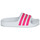 Topánky Dievča športové šľapky adidas Performance ADILETTE AQUA K Biela / Ružová