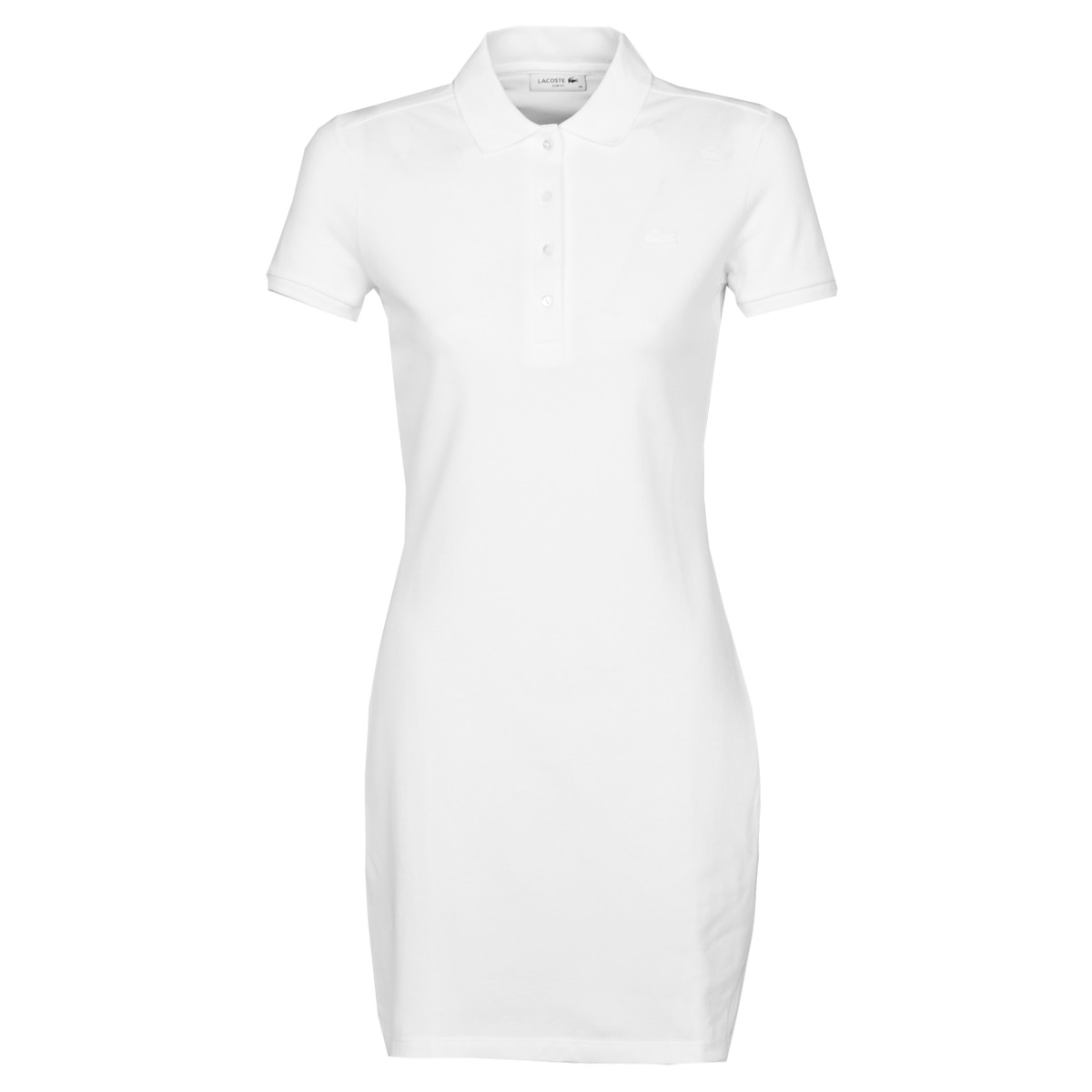 Oblečenie Žena Krátke šaty Lacoste EUGENIE Biela