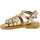 Topánky Muž Sandále Attica Sandals PERSEPHONE CALF GOLD-PINK Zlatá