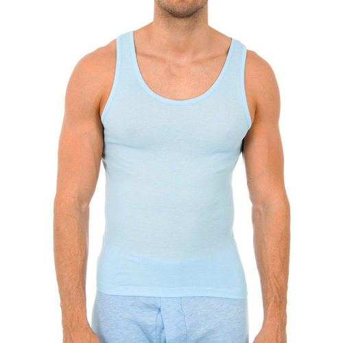 Oblečenie Muž Tielka a tričká bez rukávov Abanderado 0980-CELESTE Modrá