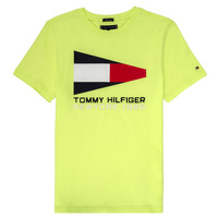 Oblečenie Chlapec Tričká s krátkym rukávom Tommy Hilfiger KB0KB05628 Žltá