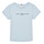 Oblečenie Dievča Tričká s krátkym rukávom Tommy Hilfiger KG0KG05023 Modrá
